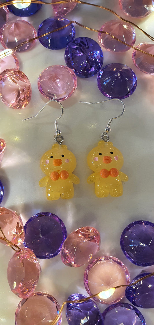 Happy Ducky Ducks Full Body Set of Earrings