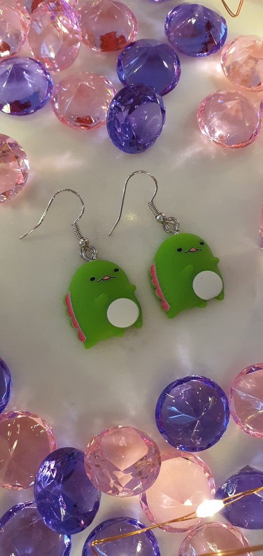 Dinosaur Aarrgghh Set of Earrings