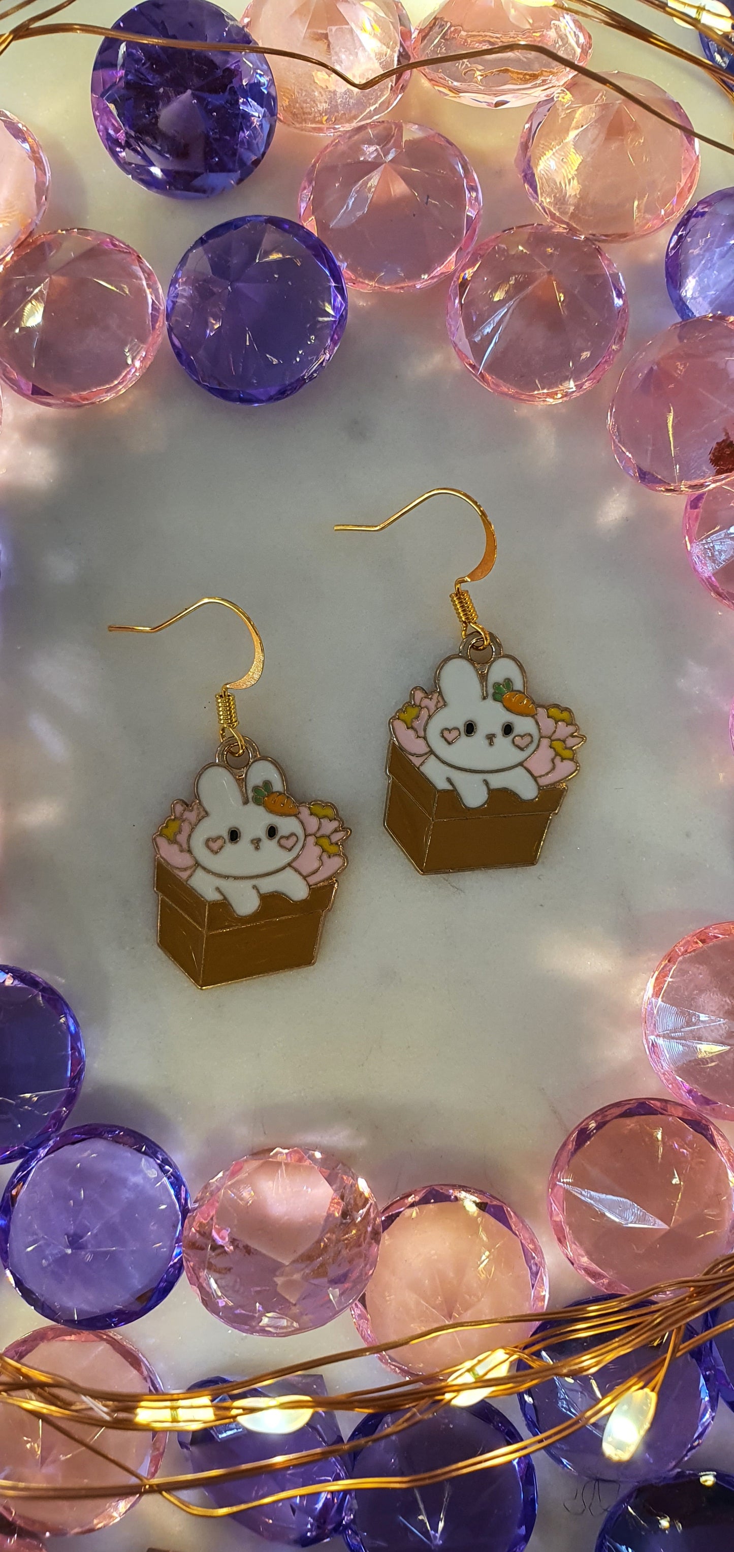 Sharon The Rabbit - Easter Surprise Set of Earrings