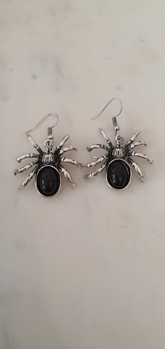 Goth Punk - Silver Crosses Set of Earrings - Trendy Gothic