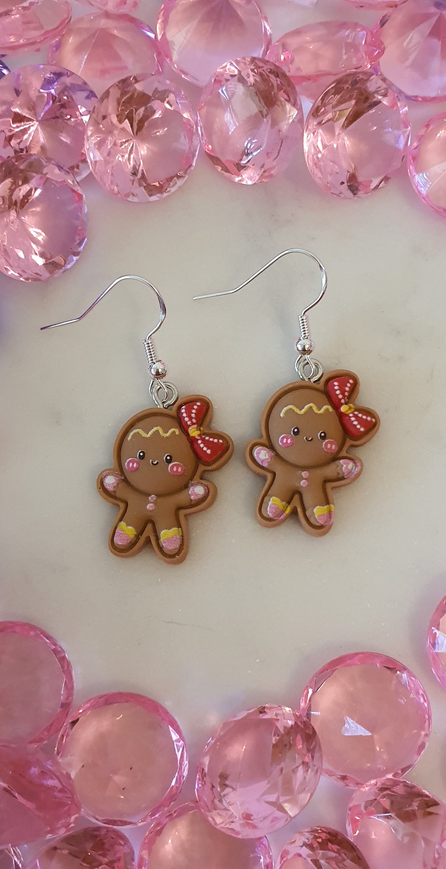 I'm A Little Gingerbread Girl - Set of Earrings - Christmas