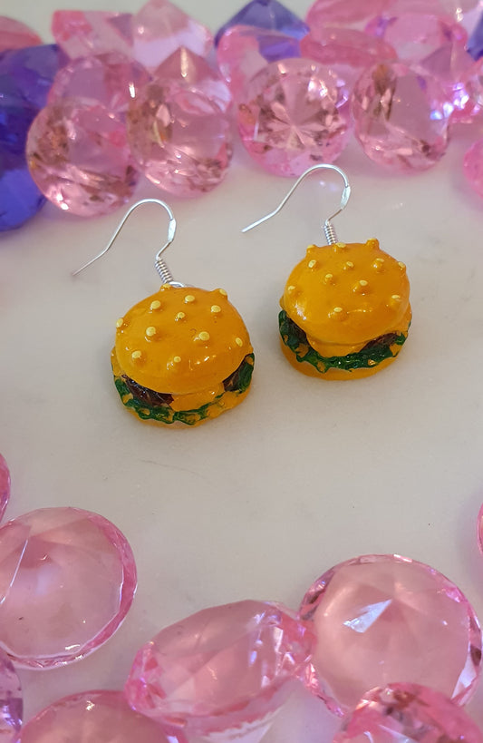 Super Tasty - Hamburger Big Mac - Set of Earrings