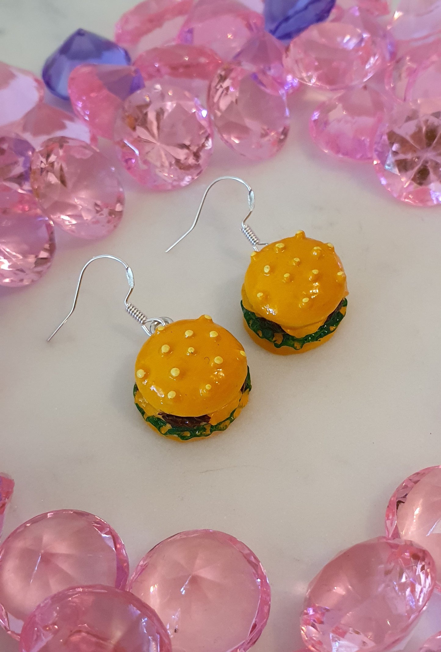 Super Tasty - Hamburger Big Mac - Set of Earrings