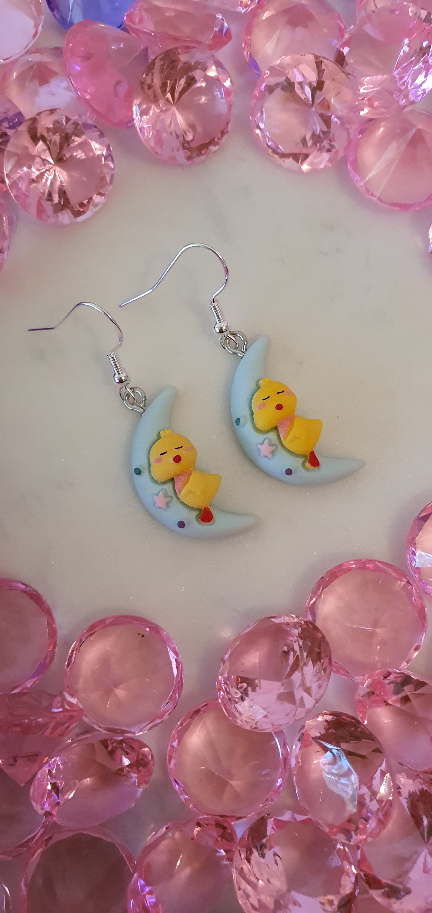 The Quackers - Moonlight Muscovy - Set of Earrings