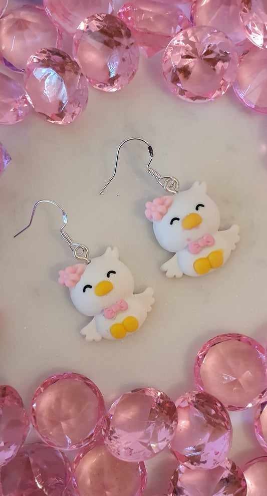 The Quackers - Pink Penelope - Set of Earrings