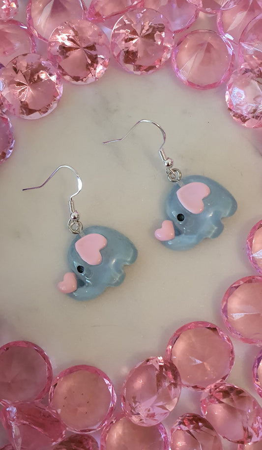 Sweet Ellie The Elephant - Set of Earrings